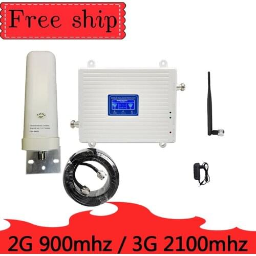 TFX-BOOSTER 2G GSM 3g 900MHZ 2100MHZ repeater dual band cell phone UMTS gain 70db 900 2100 signal booster Cellular amplifier