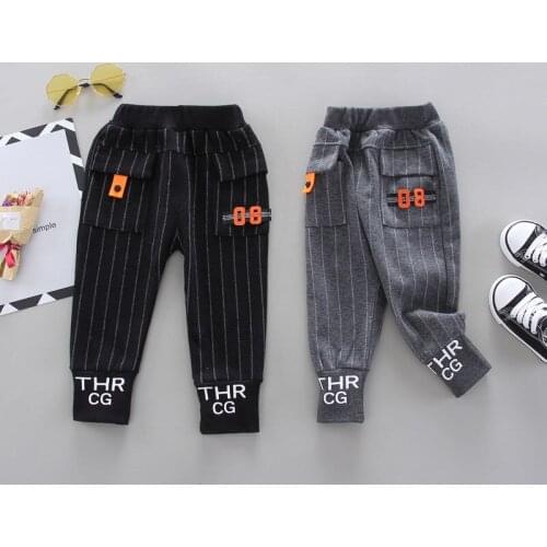 2020 spring Children Boys Girls Fashion Clothes Baby Pure Cotton Leisure Sports Pants Kid Trousers Childrens Casual sweatpants