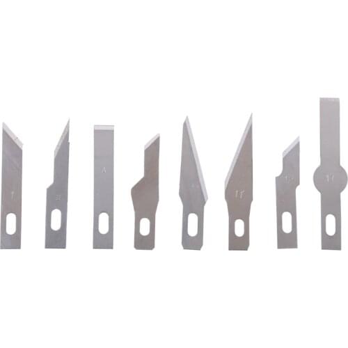 10pcs/lot Different Models Wood Carving Knife Blade Replacement Engraving Craft Sculpture Knife Blade