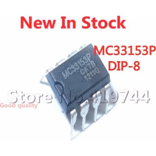 5PCS/LOT MC33153 MC33153P DIP-8 IGBT driver chip In Stock NEW original IC