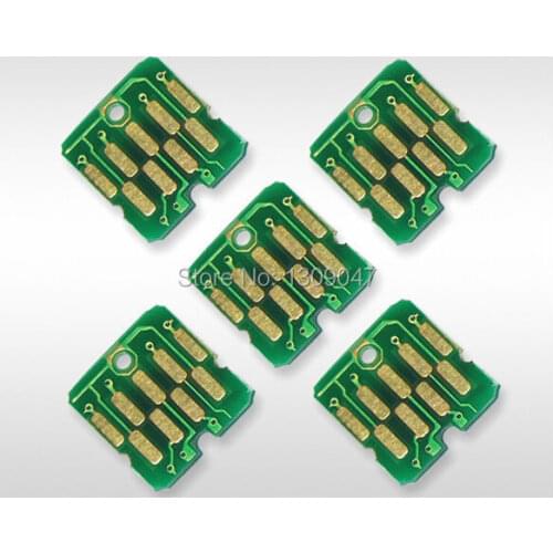 5 PCS one time chip for Epson Surecolor T3200 T5200 T7200 cartridge compatible chip
