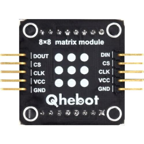 8*8 LED Dot Matrix Screen Module MAX7219 Square Dot Matrix Display