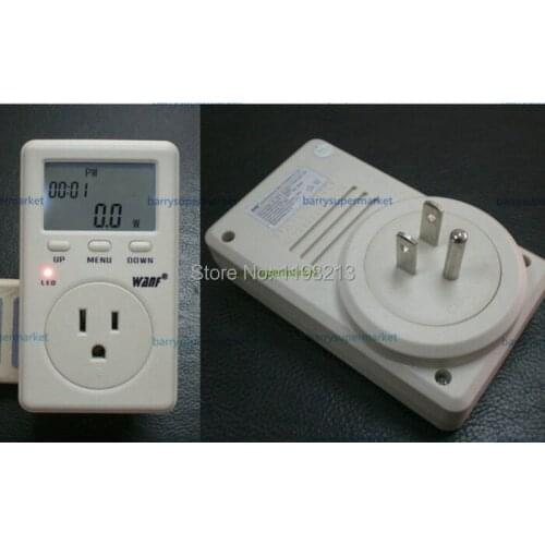 US American Version WF-D02A Saving Energy Wanf Mini WATT Electricity Power Energy Usage Ammeter Meter Monitor AC Voltage