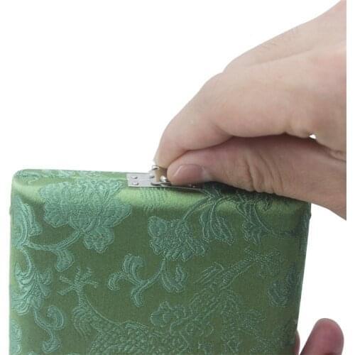 Black Oboe Reed Case Container Box for 6pcs Reeds Green(No Reeds)