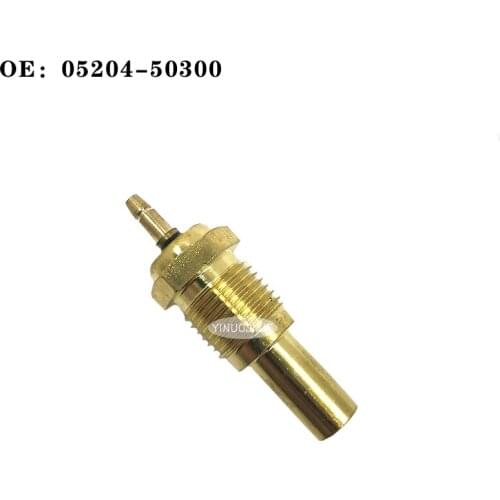The excavator water temperature sensor is suitable for CAT E70B/307/200B water temperature alarm sensor plug OE: 05204-50300