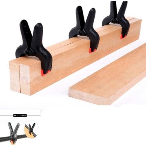 Woodworking Spring Clip Toggle Plastic Clamps DIY Tools For Photo Studio Background Strong carpenters clamp A-clip Type A clip