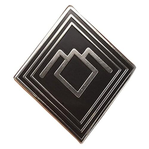 Twin Peaks Black Lodge Enamel Pin Badge