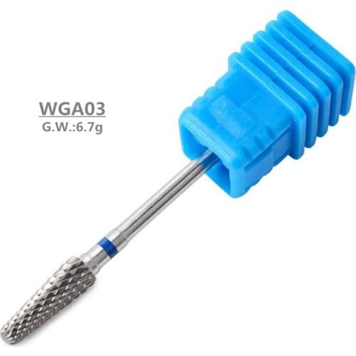 Blue Label Tungsten Steel Drill Electric Nail Sander Accessories Nail Tungsten Steel Grinding Head