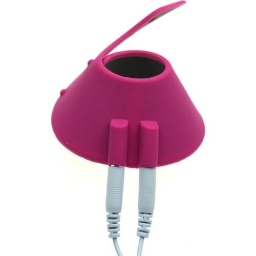 Electro Shock Penis Silicone Rings Erotic Sex Toys For Men Penis Stimulator Medical Themed Stimulate Sex Toys