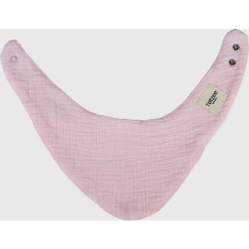 100% COTTON BABY FOOD APRON IS SUITABLE FOR BOYS AND GIRLS WITH 4 DIFFERENT COLOR OPTIONS