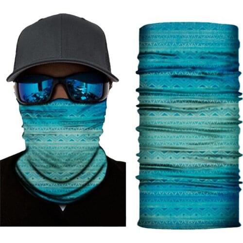 3D Printed Camouflage Bandana Mascarillas Buffe Neck Gaiter Balaclava Headband Outdoor Multifunctional Dust-proof Mask Headwear