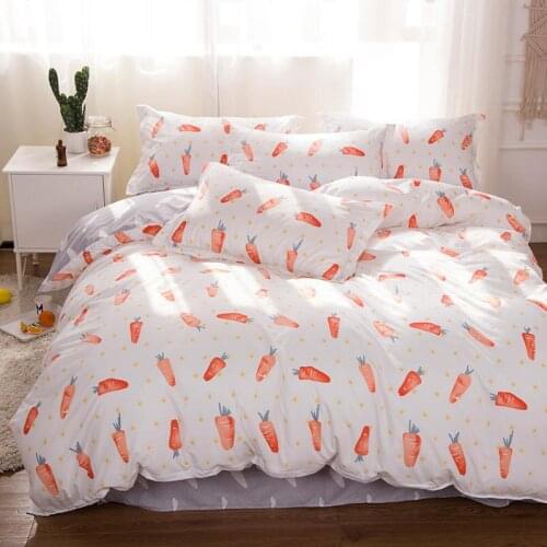 Classic Stripe Desgin Blue Printed Simple Duvet Cover Quilt Covers Bedding Sets Single Queen Double Size Bed Linens Home Textile