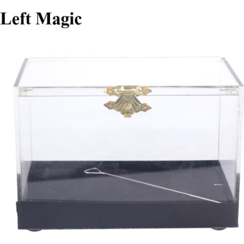 Pro Switch Box Magic Tricks Magician Close Up Illusions Gimmick Prop Appearing Transforming Objects Transparent Magia Box