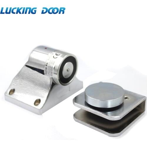 60kg Magnet Glass Door Stop Stainless Steel Door Stopper Magnetic Door Holder Toilet Glass Door Applicable to most doors
