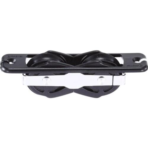 Marine Boat Sailboat Dinghy 38mm 1 1/2 Inch Deluxe Double Deck-exit Composite Cover Block Small Boat Block Master SPB-3808F