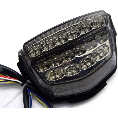 Motorcycle LED Brake Tail Light Turn Signal Fits For HONDA CBR1000RR 2008-2011 Motorbike Smoke Grey TailLight /free shipping