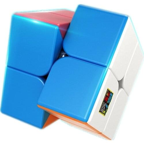 Moyu 2x2x2 Mini Pocket Cube MeiLong Speed 2x2 Magic Cube Profession Cube Education Toy