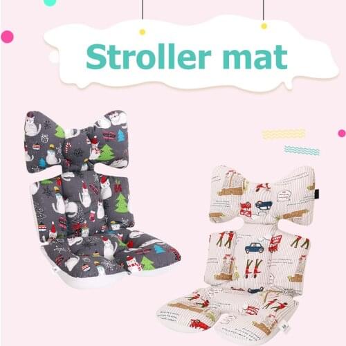 Sleeping Pillow Infant Pram Accessory Baby Print Stroller Pad Car Seat Trolley Chair Cushion Mattresses Pillow Covers