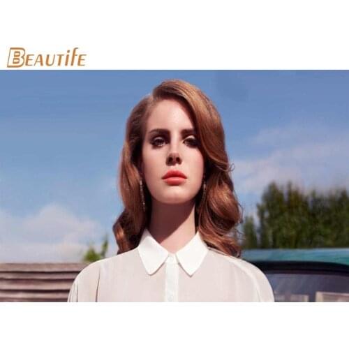 Custom Lana Del Ray Poster Home Decoration Fashion Silk Fabric Wall Poster Custom Poster high quality