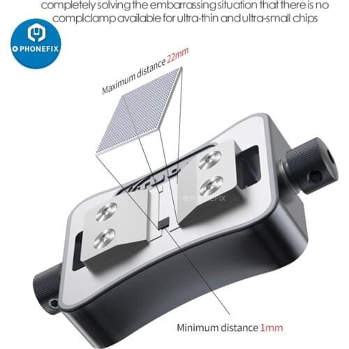 TUOLI TL-15A IC Glue Removal Fixture Non-slip Rotation Axis For 1.5-20MM Chip Repair Fast Positioning Glue / Tin Removal