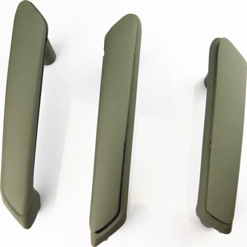 READXT New 1Set Gray Interior Front Right Rear Left Rear Right Door Pull Grab Handle With Trim Cover For vw Passat B5 1998-2005