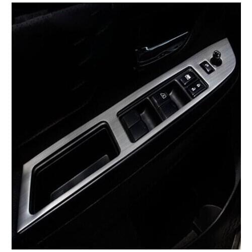 Car Interior door Handle Button trims Window control panel trim for Subaru XV