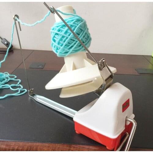 Yarn Winder Hand Operated Wool Winder Holder String Ball Coiler for Yarn Fiber Machine Wool Winding Machine Sewing Accessories