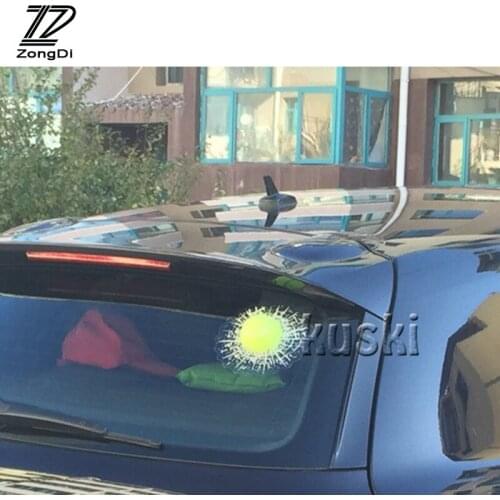 ZD Car Styling Tennis Hits Car Window Sticker For Nissan qashqai Citroen c4 c5 c3 Chevrolet cruze aveo Peugeot 307 accessories