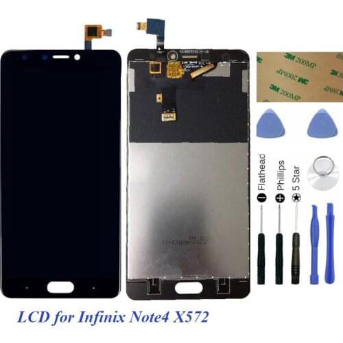 LCD Digitizer For Infinix Note 4 X572 / Note4 Pro X571 Display Touch Screen Glass Panel Assembly