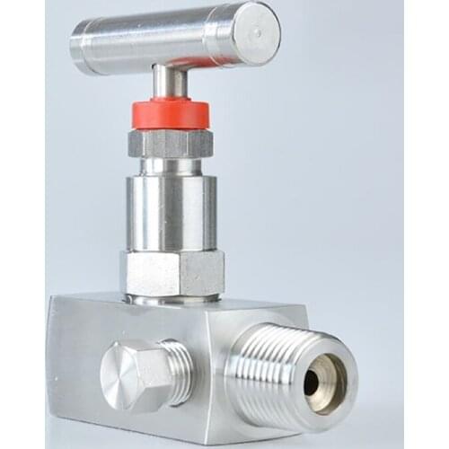 1pc needle valve for oil gas water solution pipe hydraulic pipeline instrumentation needle valve hydraulic flow control valve