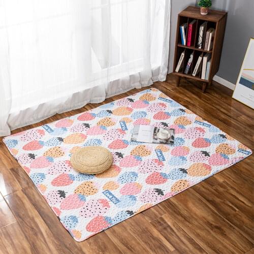 Baby Play Mat Crawling Pad Cotton Children Carpet Non-slip Cushion Baby Rug Playmat Gym Toys For Kids Print Dining Room Blanket