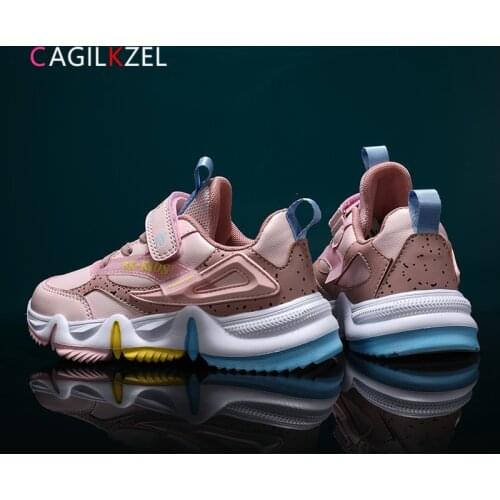 CAGILKZEL New Autumn Kids Shoes For Girl High Quality Running Sports Girls Shoes Boys Sneakers Comfortable Casual Children Shoes