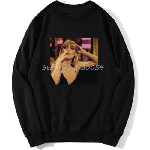 Michelle Pfeiffer Hoodie Michelle Pfeiffer Scarface Hoodies Spring Autumn Men Pullover Sweatshirts Harajuku Streetwear