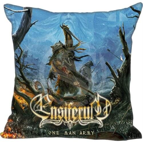 New One Man Army Ensiferum Style throw Pillowcase Custom Home Best Hot Sale 40x40cm