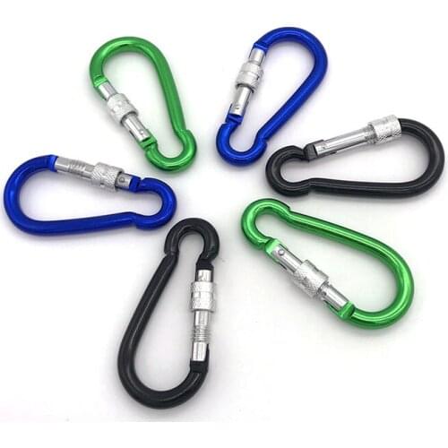 Pet Dog Cat Leash Harness Safety Lock Outdoor Pet Dog Fixed Lock Anti Loss Metal Big Size Lock