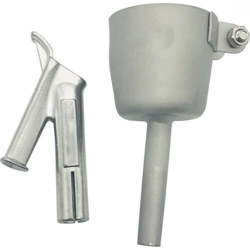 Speed Welding Nozzles 5mm Standard Nozzle And 8mm Speed Welding Nozzle Triangular For Vinyl PVC Plastic Hot Heat Air Gun 2pc/se