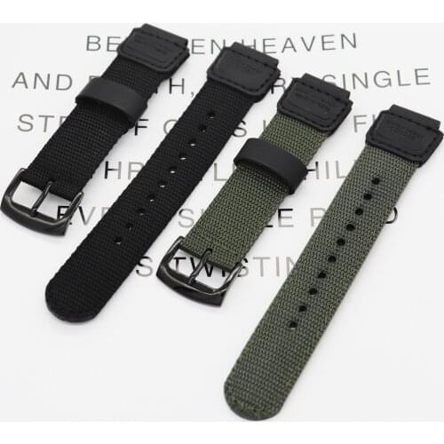 Nylon Replacement Watchband for GA-110/100/120/150/200/400 GD-100/110/120 DW-5600 GA2100 GW-M5610 Bracelet Strap Band 16mm