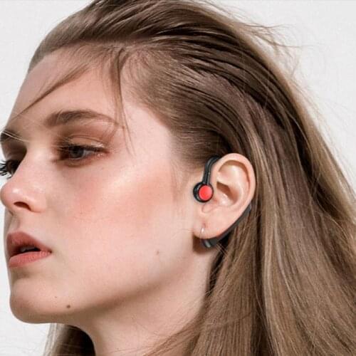 Fine Workmanship Practical Wireless Bone Conduction Single Earphone for Sports
