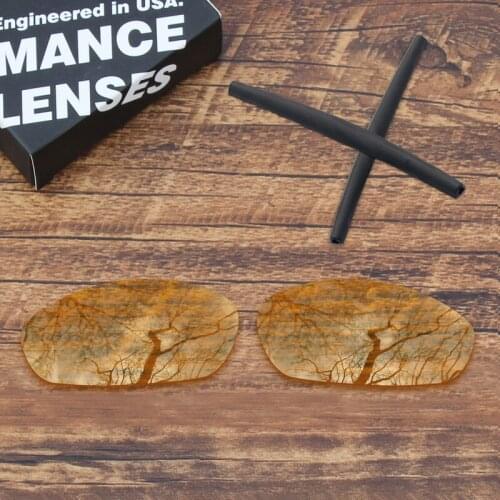 ToughAsNails Clear Yellow Replacement Lens and Gray Earsocks for Oakley Whisker