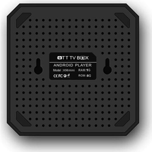 X96 MINI Android 7.1 Smart TVBox S905W 4K Quad Core H.265 HD Medien 1GB+8GB