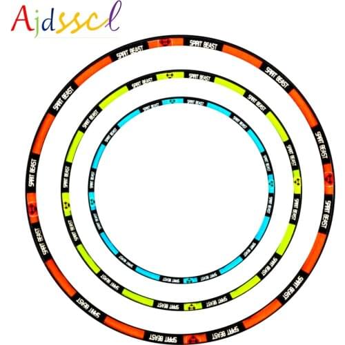 Universal 10~18 Inch Motorcycle Wheel Rim Reflective Stickers Creativity Wheel Stickers For Honda Yamaha Suzuki Kawasaki Ducati