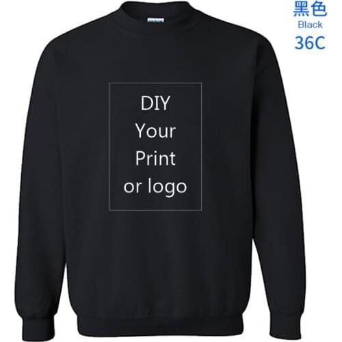 2021 New Customized Print DIY Your like Photo or Logo Sweatshirt Women Spring Autumn Fashion Brand Hip Hop Hoodies Sweatshirts