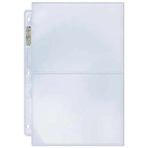 10pcs/LOT Transparent card pages with 2 Pockets Cards Holder for Postcards Protector Photo Oil painting Card Album Page14*18cm