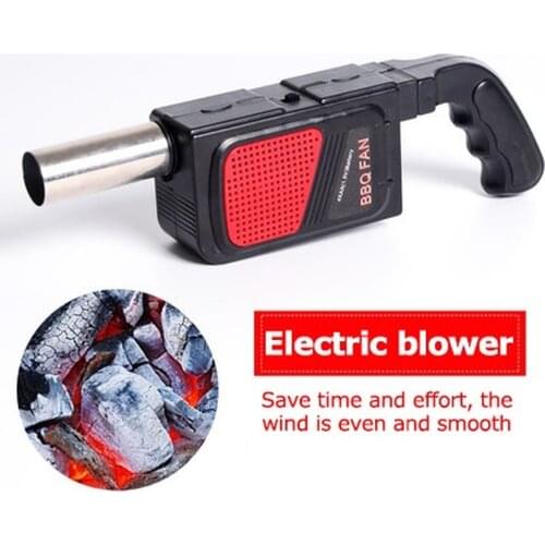2021 Portable Handheld Electric BBQ Fan Air Blower for Outdoor Camping Barbecue Picnic BBQ Cooking Tool Grill Accessories