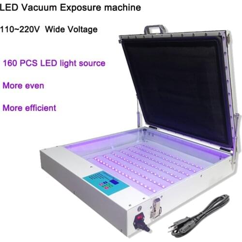 80W LED UV Vacuum Exposure unit digital screen printing machine making plate exposure machine