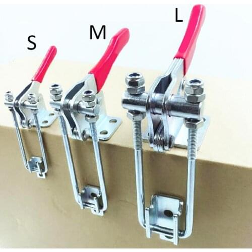 Anti-rust Locking Clamp 90 Degree Adjustable Mechanical Iron Quick Holding Latch Type Widely Used Pull Toggle Locking Clamp