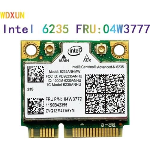 Para Lenovo M73z M83 M92 M92p Z580 M93 M93p M93V M93Z N Intel 6235 300M 2.4G/5G Dual Band Wi-Fi Sem Fio Bluetooth BT 4.0 04w3777