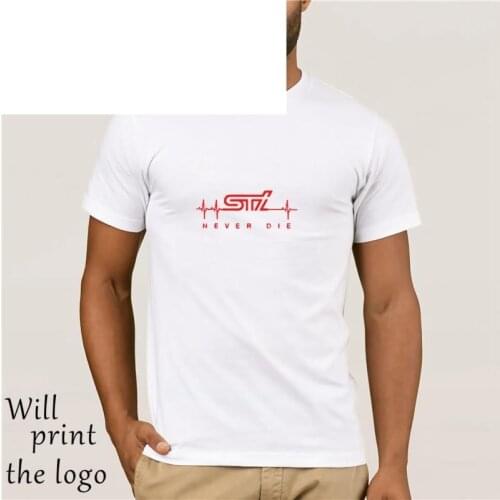 STi Never Die T-Shirt T-Shirt Mens womens Summer 100% Cotton Team Tees Male Newest Top Popular Normal Tee Shirts