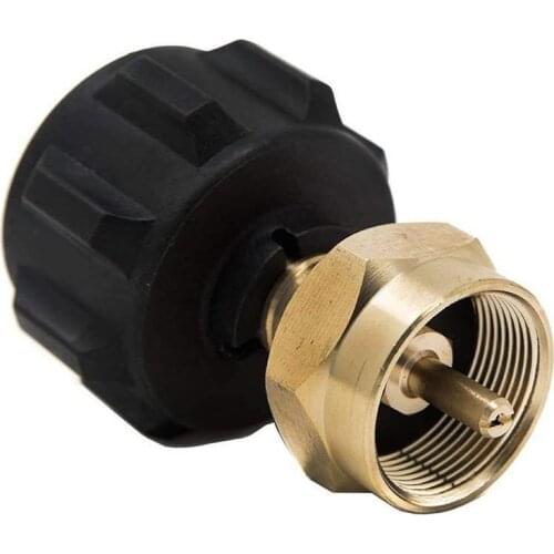 Propane Bottle Refill Adapter Kit 1 LB Small Cylinder Fill Proper Seal Camping Easy Tank Tools Tools Kitchen