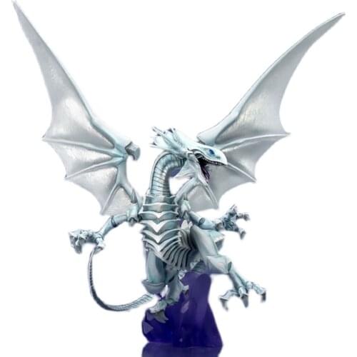 Megahouse Art Works Monsters Yu-Gi-Oh! Duel Monsters Blue-Eyes White Dragon Complete Collection Model Anime Figure Toys for Kids